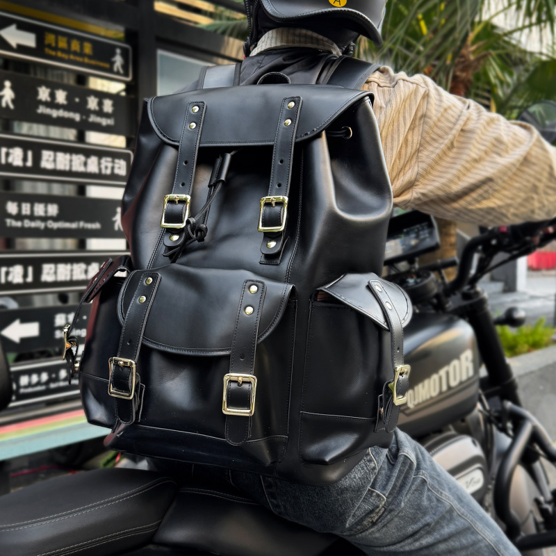 New Arrivals Leather Backpack  - огляд і ціна Luxury Zipper Bags