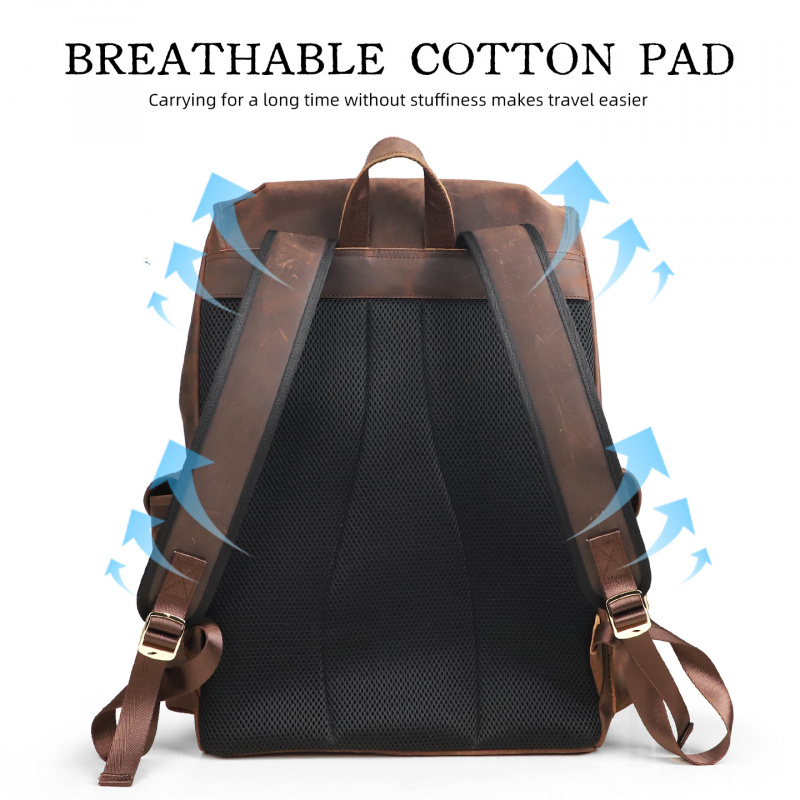 New Arrivals Leather Backpack  - огляд і ціна Luxury Zipper Bags