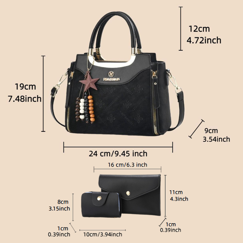 Stylish women's handbag, solid - огляд і ціна Luxury Bags In