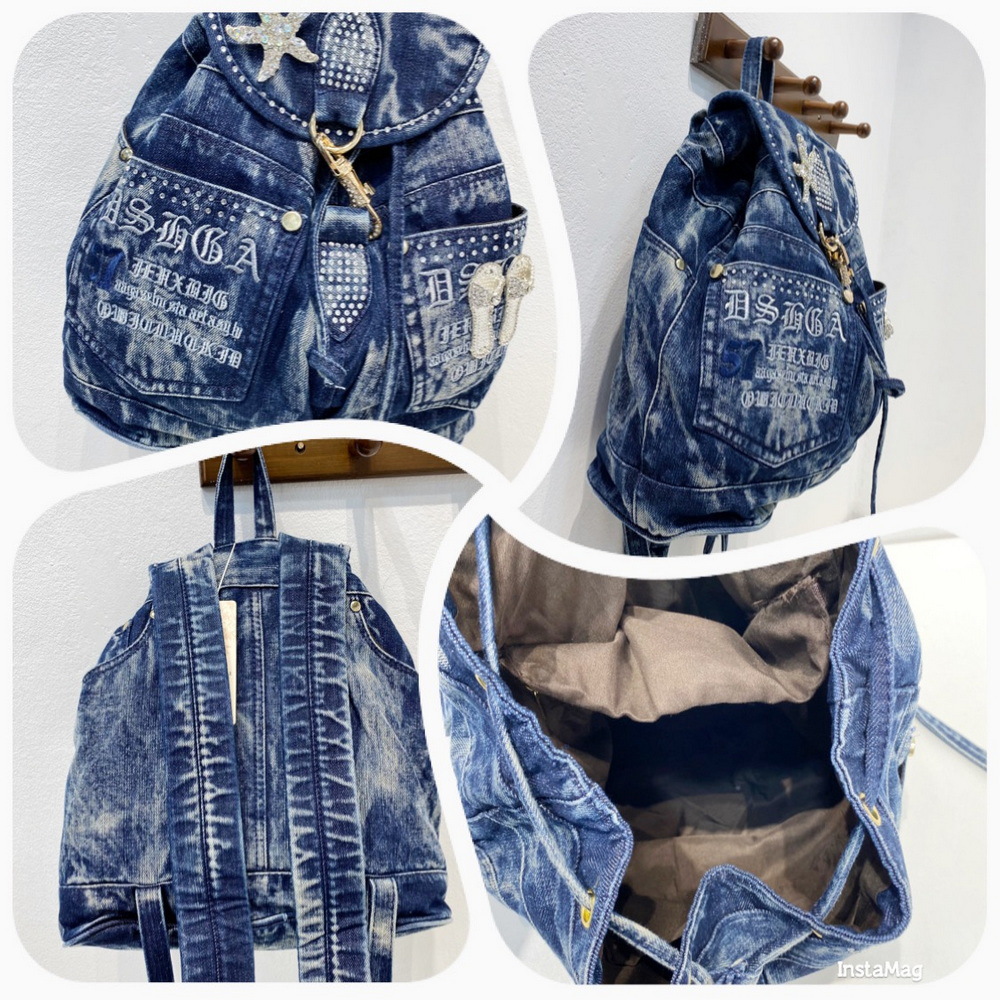 iPinee Luxury Denim Women Back - огляд і ціна Luxury Zipper Bags