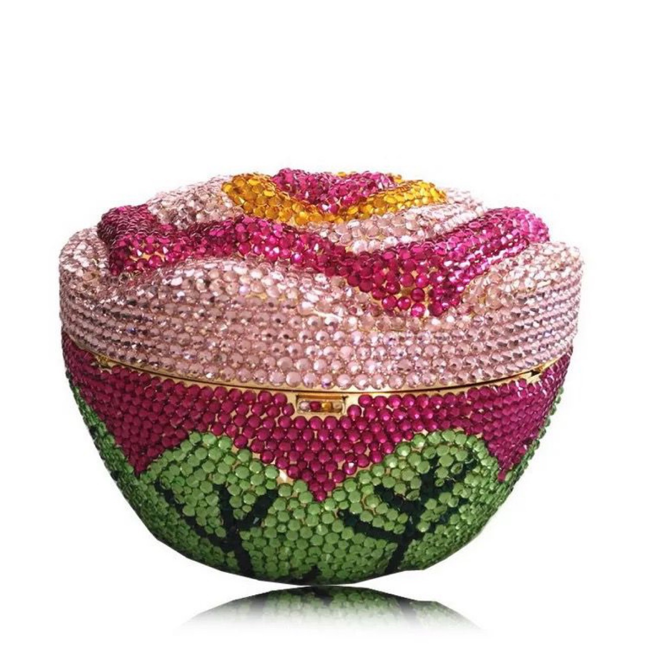 2026High Quality Full Diamond  - огляд і ціна Luxury Bags Green