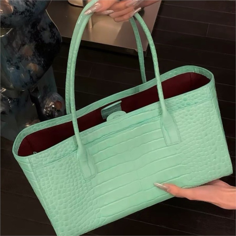 Vintage Green Tote Bag Women F - огляд і ціна Luxury Bags Green