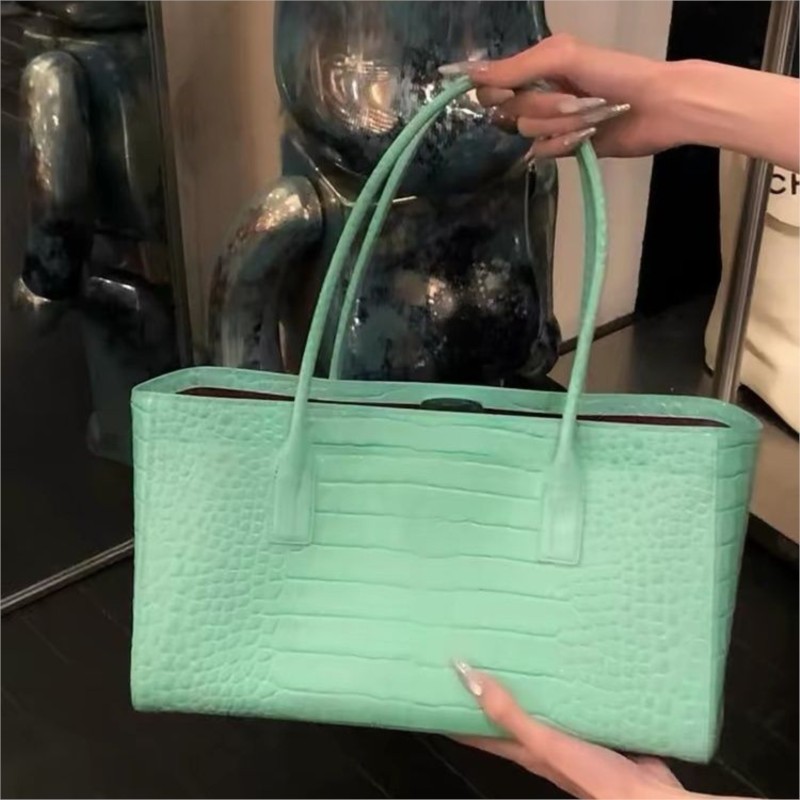 Vintage Green Tote Bag Women F - огляд і ціна Luxury Bags Green