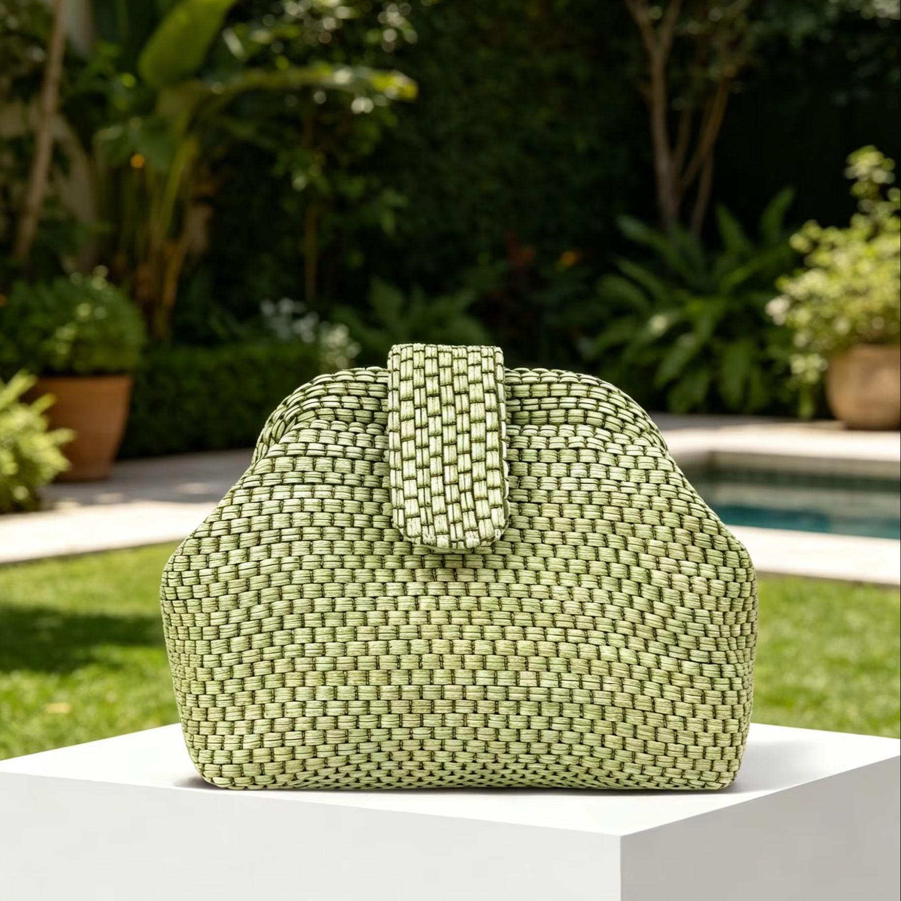French-Style Light Luxury Hand - огляд і ціна Luxury Bags Green