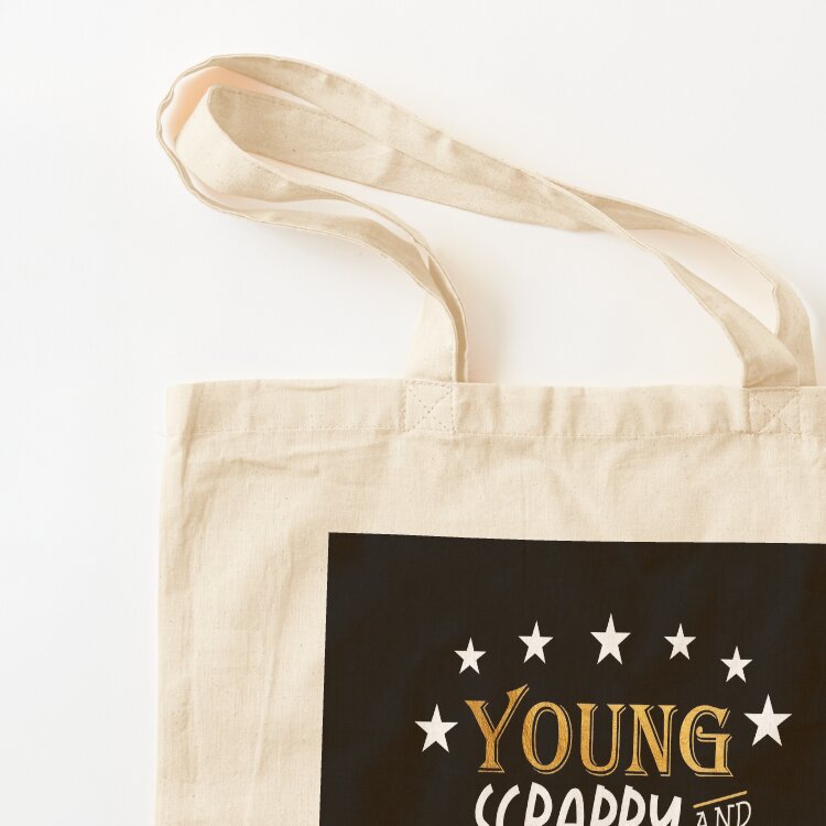 Young Scrappy Hungry quote Tot - огляд і ціна Luxury Bags For Young Women