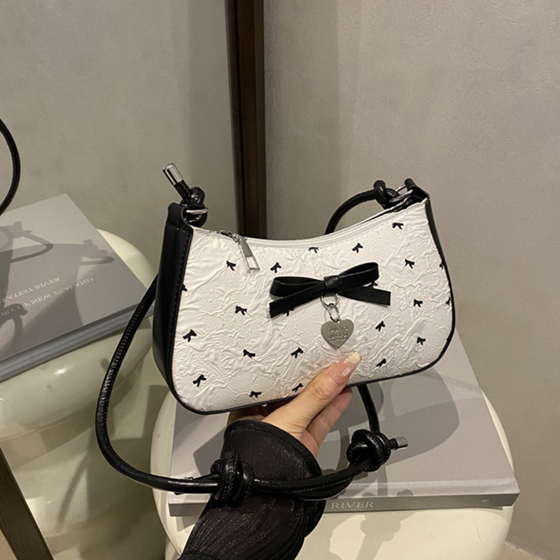 Y2k Pink Bow Armpit Bag for Wo - огляд і ціна Luxury Y2K Bags