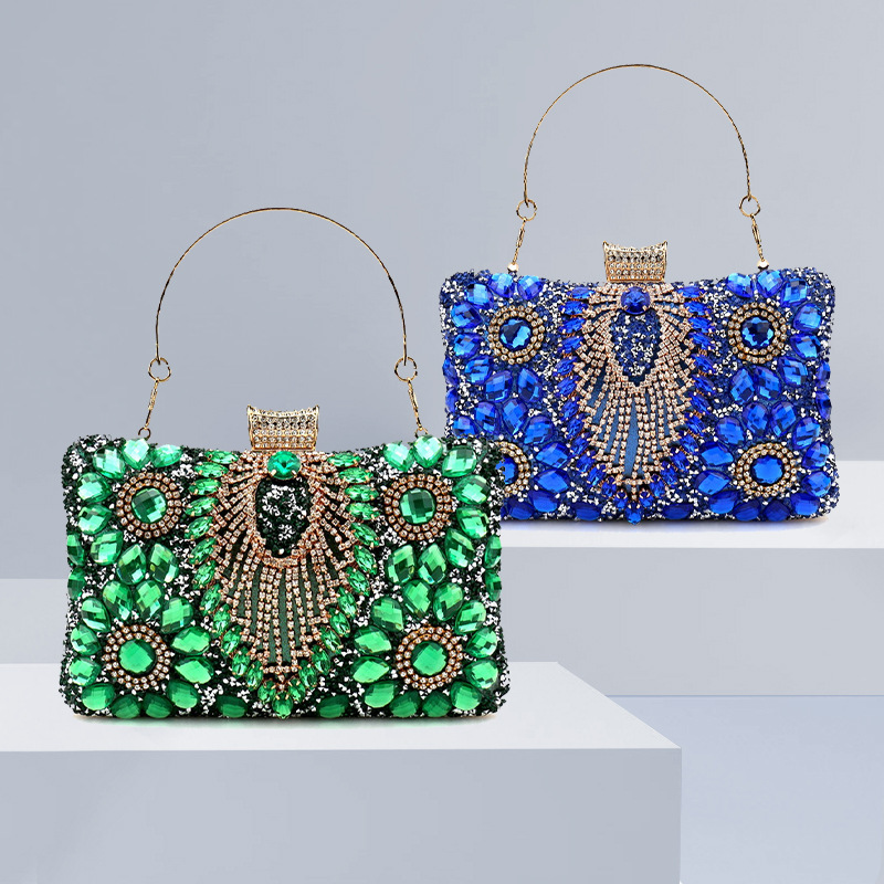 Luxury Green Tassel Evening Cl - огляд і ціна Luxury Bags Green