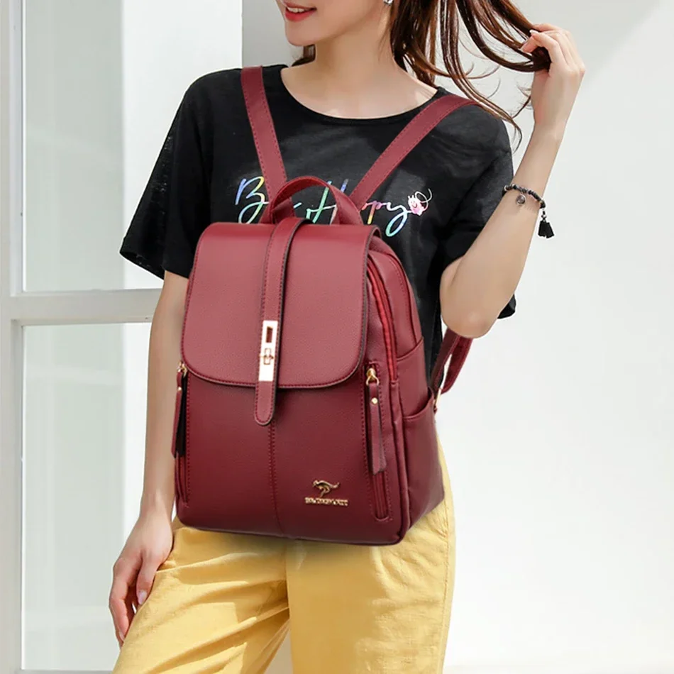 Women Leather Large Capacity B - огляд і ціна Luxury Zipper Bags