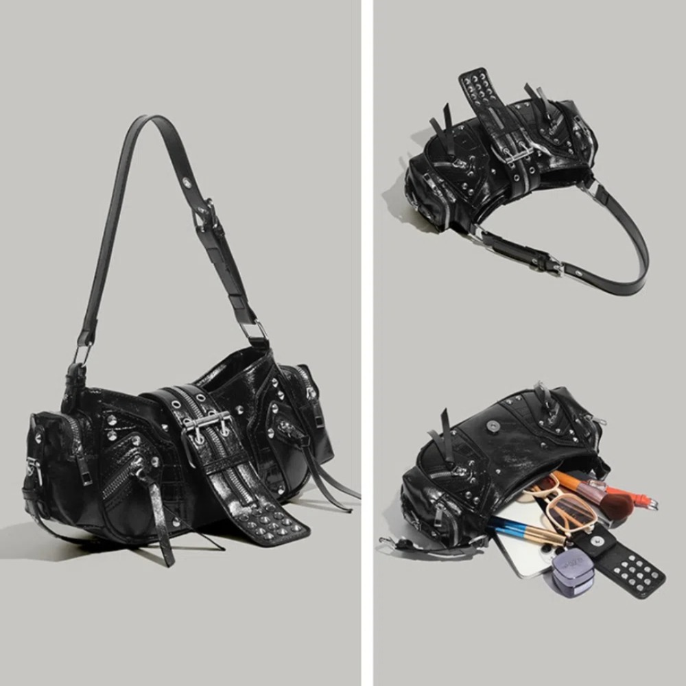 Luxury Rivet Shoulder Bag Soli - огляд і ціна Luxury Y2K Bags