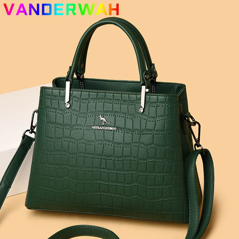 Genuine Brand Shopper Women Ha - огляд і ціна Luxury Bags Green