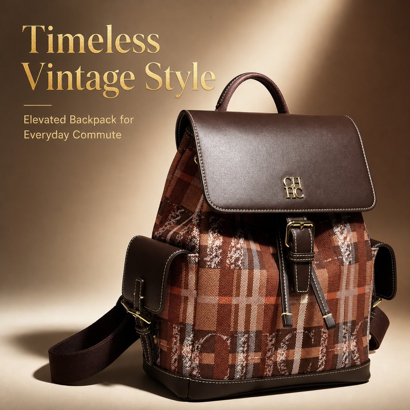 CHHC Fashion Color Block Backp - огляд і ціна Luxury Bags In